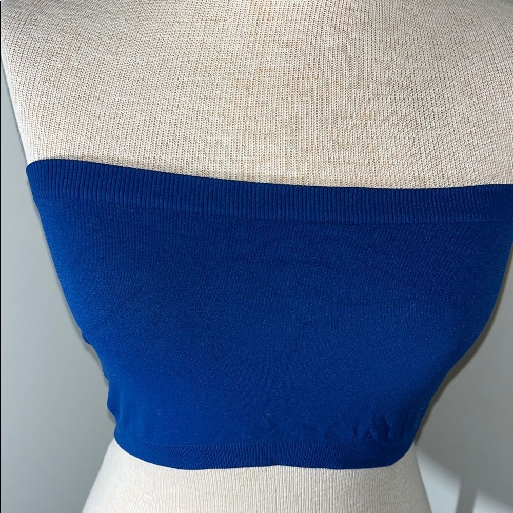 Blue VB 🏐 Running Gym Work Out Beach Volleyball Sports Bras Bra Tops Tube Top